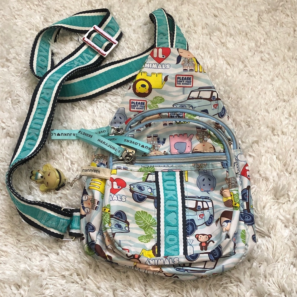 Harajuku lovers Print Sling Bag